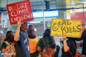 Studes press for climate action