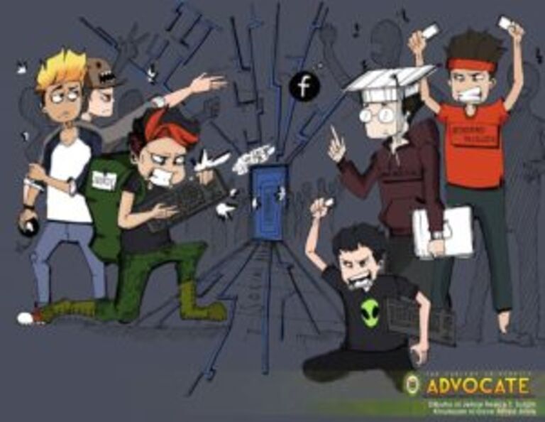 Virtual Battle: Political clashes in social media
