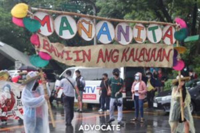 Protesters decry passage of ‘draconian’ anti-terror bill on Grand Mañanita