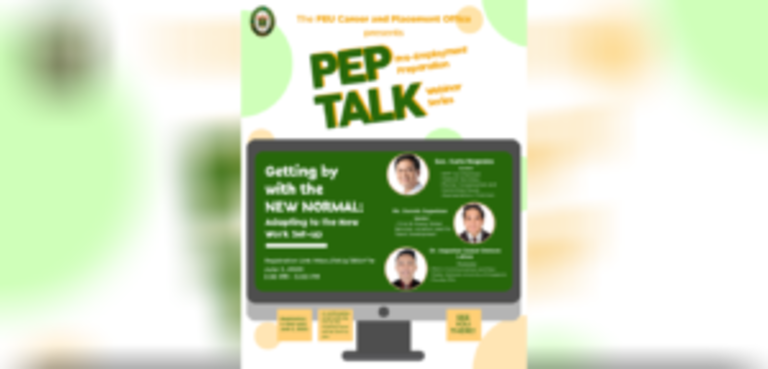 FEU CAPO launches webinar series 'PEP Talk'