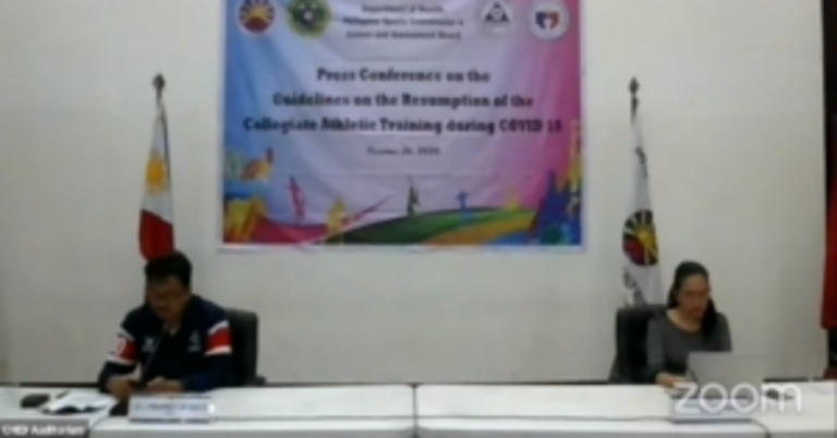 CHED releases collegiate sports training guidelines, set to submit to IATF