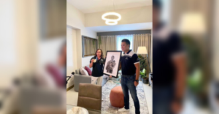 IARFA student gives art tribute to Hidilyn Diaz