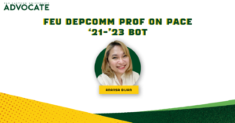 FEU DepComm prof elected for PACE ’21-’23 BOT
