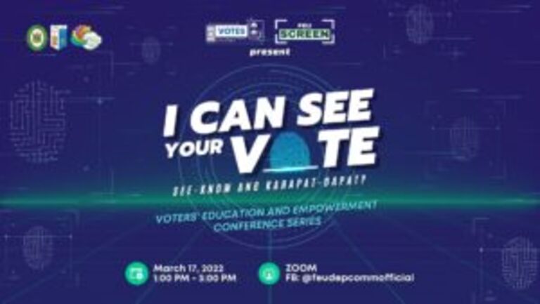 PRESS RELEASE: FEU Manila Launches its First-Ever Voters Education Hybrid Event