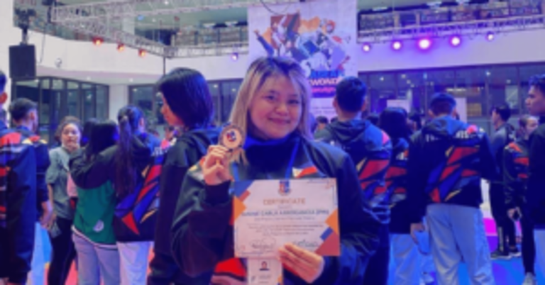 FEU Lady Jin Arrogancia bags bronze medal in ASEAN Taekwondo duel 