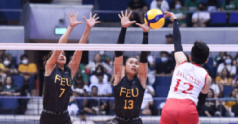 FEU’s 23-block output slams UE in four sets