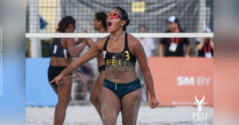 FEU’s Kiseo comes up clutch to secure bronze finish in beach volley tourney