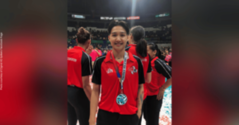 Former Lady Tamaraw Cayuna wins third PVL best setter award