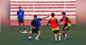 FEU men's football standouts contend to raise Philippine flag at FIFA stage