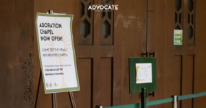 FEU Chapel under repair, reopens Adoration sanctuary