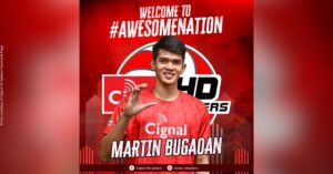 Bugaoan on signing with Cignal: ‘Ipagmamalaki ko na dugong Tamaraw ako’