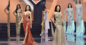 2 FEU beauty queens grace Bb. Pilipinas stage