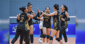 Lady Tams, nakamit ang unang panalo kontra Lady Blazers