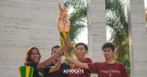 Kauna-unahang FEU Torch Lighting, ikinasa sa TAMRally 2024 