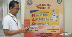 FEU binuksan bilang voter registration station