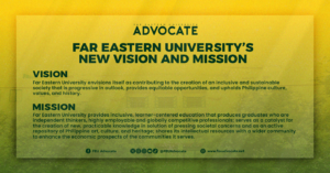 AAO unveils new FEU vision, mission in first town hall meeting
