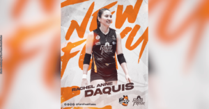 Daquis returns to PH volleyball after 1-year hiatus with Foxies signing