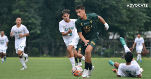 Rookie Libarnes' first collegiate goal sparks victory over DLSU