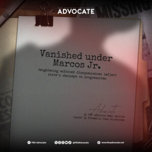 Vanished under Marcos Jr.: Heightening enforced disappearances reflect state’s sharpeye on progressives
