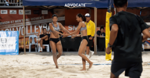 Men’s charges to Final Four, women’s chances slim down in beach volley