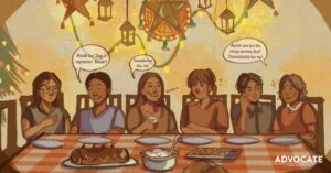 Pait ng salo-salo sa araw ng Pasko