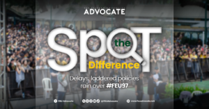 Spot the difference: Delays, laddered policies rain over #FEU97