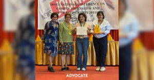 FEU Advocate bags Best Editorial in OSSEI writing stint