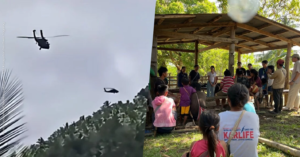 Mindoro communities displaced amid AFP’s aerial artillery strikes