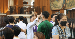 FEU Campus Ministry marks Ash Wednesday; Lent starts