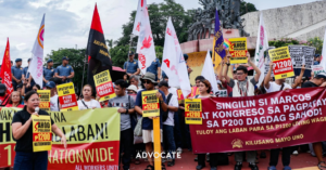 Workers insist on P1,200 living wage, seek bill refile in 20th Congress