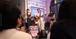 IAS Sessionistas perform at Angat Buhay concert for typhoon, earthquake victims 