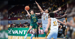 Tamaraws fall to UST's late surge despite competitive start