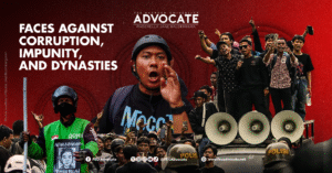 Faces against corruption, impunity, and dynasties 