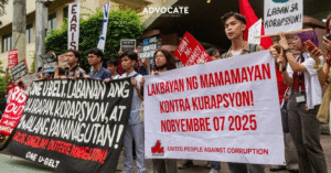 Tams, youth sectors march vs corruption in ‘Lakbayan’ protest
