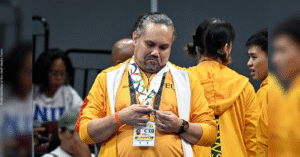 ‘Favorite kami ng mga bashers’: Coach Randell shares story behind FEUCS’ statement shirts