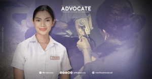 The lamp beyond the ward: How a student nurse helped a worker in crisis