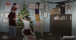 Pag-indak ng nasalanta sa dagundong ng daluyong sa darating na Pasko