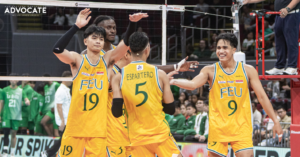 Saavedra, Espartero combine for 30 to defeat DLSU in straight sets