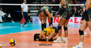 Lady Tamaraws come up short vs defending champs NU in extended sets