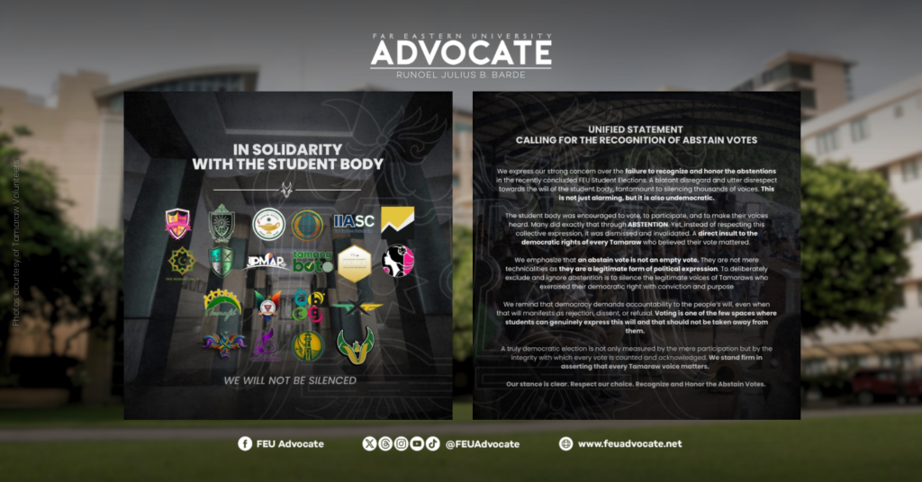 Tamaraws assert validity of abstention, cite COMELEC’s ‘vague’ provisions