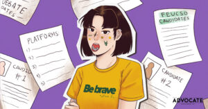 You seem pretty silent for a student wanting change