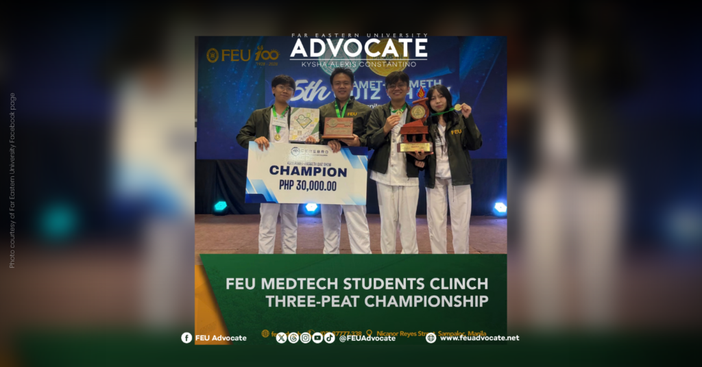 FEU MedTech studes bag 3-peat PAMET-PASMETH quiz show win